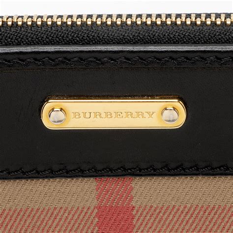 burberry ziggy zip around wallet|Burberry vintage check wallet.